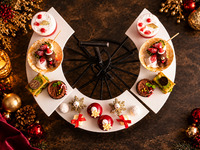 July–August [Midsummer Fruits Afternoon Tea] ~Mid-summer fruits adorned with white peaches, mangoes, and pineapples~