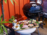 【11月限定15％OFF特別プラン】銀座の屋上でBBQビアガーデン！＆フリーフロー付き（A5ランク黒毛和牛プラン）