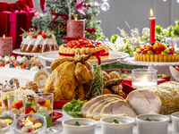 🎁＜2026年12月19日-12月25日＞ クリスマスビュッフェ～ヒルトンブランチ～🎄第１部11:30～13:00 ※2部制(90分) 
