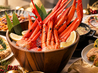 A festive year-end and New Year dinner featuring all-you-can-eat snow crab.
