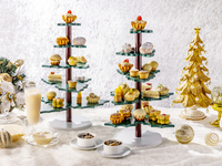[Online Reservation / Includes a Welcome Drink] Weekdays: “White Christmas” Afternoon Tea Featuring Bread as the Star