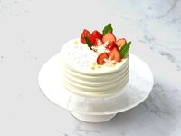(Please order with meal) Christmas Strawberry Shortcake 12cm